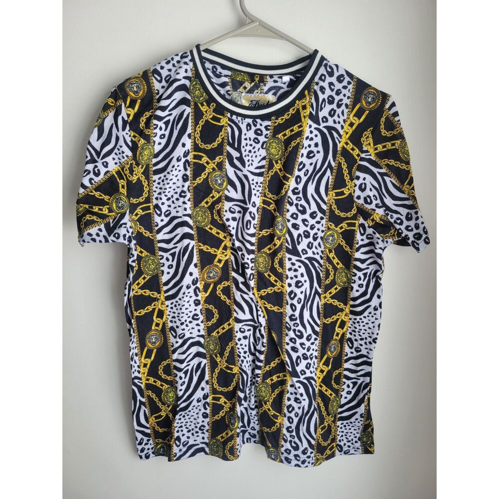 Fresh Prints of Bel-Air Graphic Tee Top Size Medium M